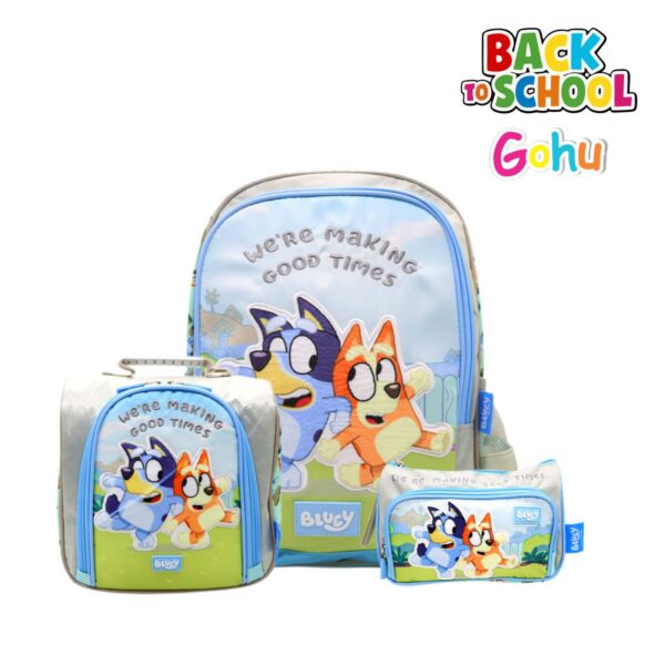 Set Mochila Bluey A4
