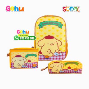 Set Mochila Pompompurin Kombat