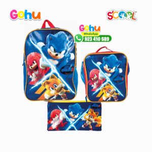 Set Mochila Sonic Kombat