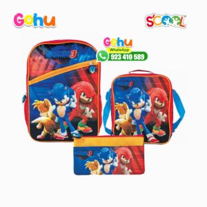 Set Mochila Sonic Ranger