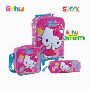 Set Maleta Kombat Hello Kitty