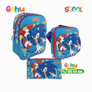 Set Mochila Sonic Ranger