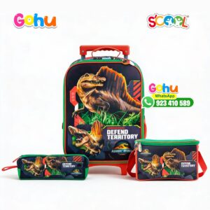 Set Maleta Jurassic Kombat