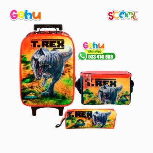 Set Maleta Jurassic Kombat