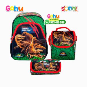 Set Mochila Jurassic Ranger
