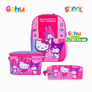 Set Mochila Hello Kitty Kombat